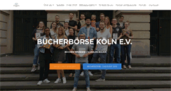 Desktop Screenshot of buecherboerse.org